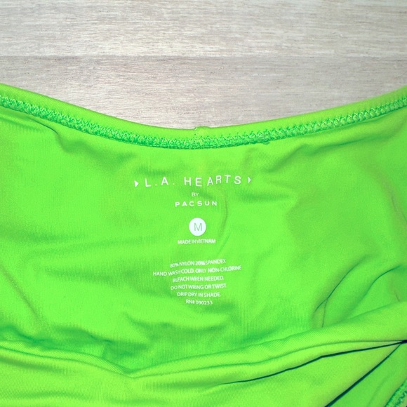 PacSun Swim Pacsun Electric Green Bikini Poshmark